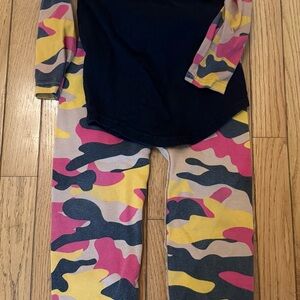 Appaman Multicolor Camo Pants and Shirt